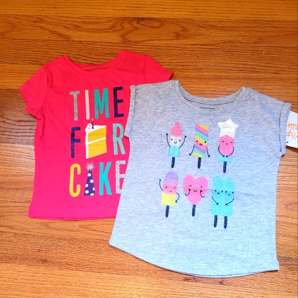 NWT Lot of 2 Toddler T-shirts 18m - Picture 1 of 1